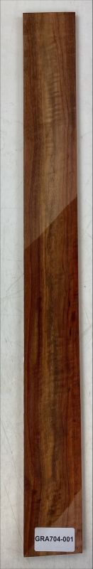 Fretboard Caribbean Rosewood 780x85x10mm, Unique Piece #001